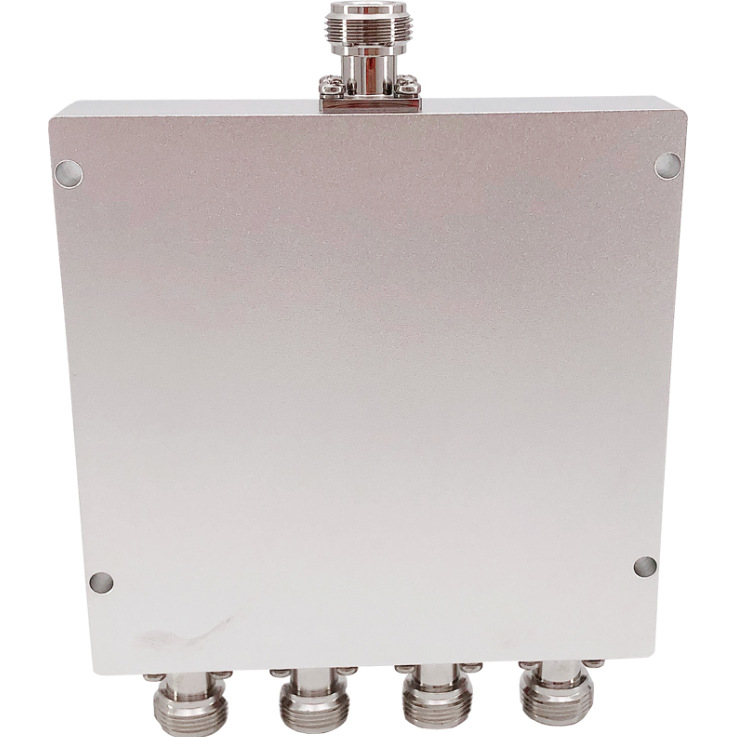 大功率100W 2.4-5.9G N头2400-5900M射频一分四功分器功率分配合