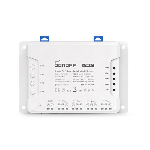 Sonoff 4CH PRO R3 4-way self-locking interlocking smart switch Yiweilian smart home new product cross-border