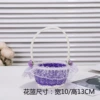 Short gauze purple width 13x height 18cm