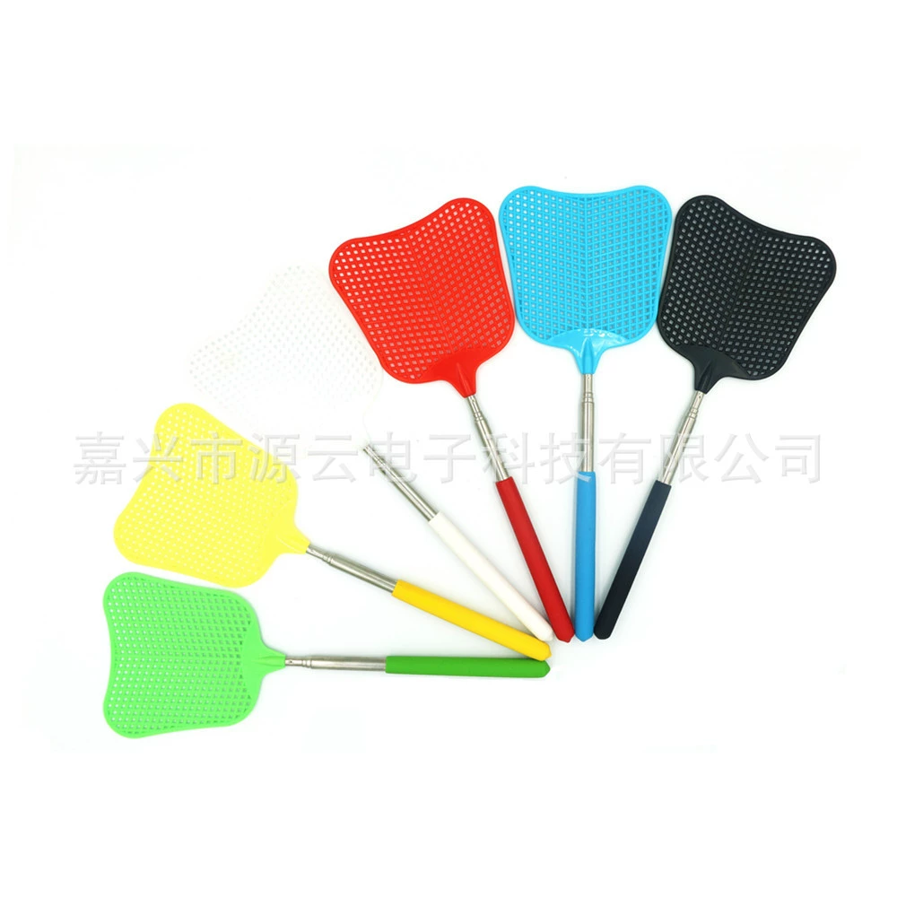 Качество может быть зафиксировано ЛОГОТИП Творческий Телескопический мухобойка комаров мухобойка прочная пластиковая сетка ручной репеллент от комаров мухобойка