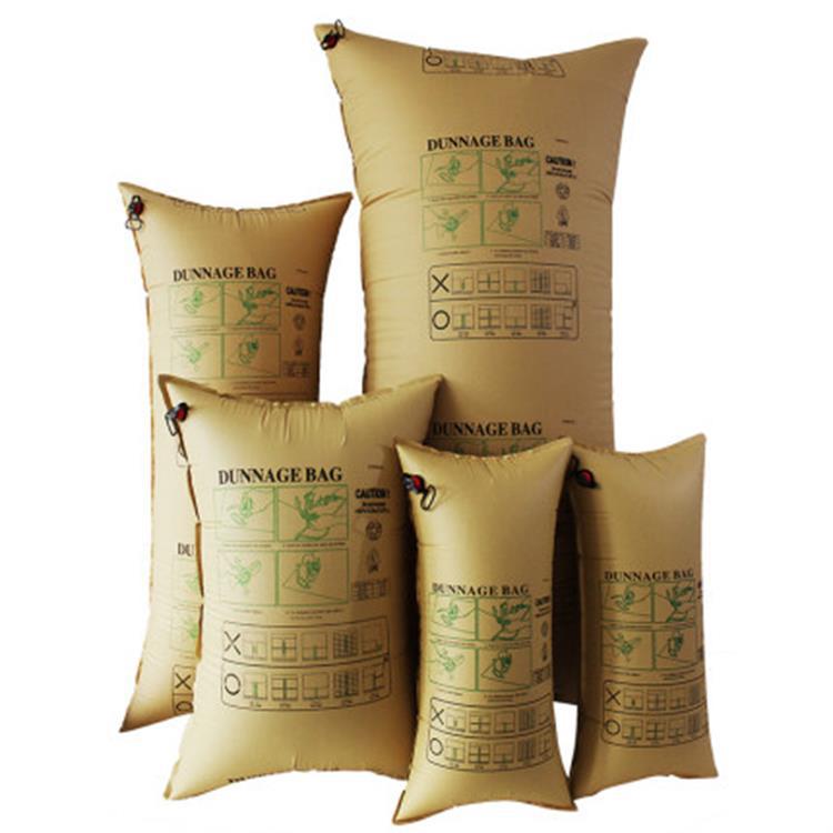 Compartment Gap Filling Buffer Bubble Bag Container Gap Fixed Filling Air Column Bag Container Kraft Paper Inflatable Bag