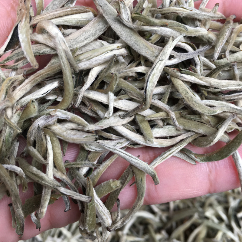 White Silver Needle White Tea Loose Single Bud Moonlight White Loose Tea Aged Fuding Tea Wholesale Sun-Dried
