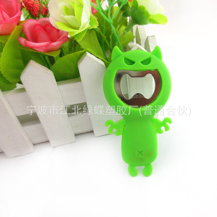 可爱动物头像 啤酒开瓶器 啤酒开易拉环开瓶器开酒器