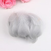 Factory direct selling supply high -quality dyed goose feathers diy -colored feathers wave ball feathers fill feathers