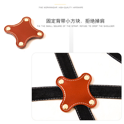 Aprons for barbers, male and female hairstylists, work clothes, coffee and milk tea shop perming and dyeing, hair and manicure work clothes, printed logo