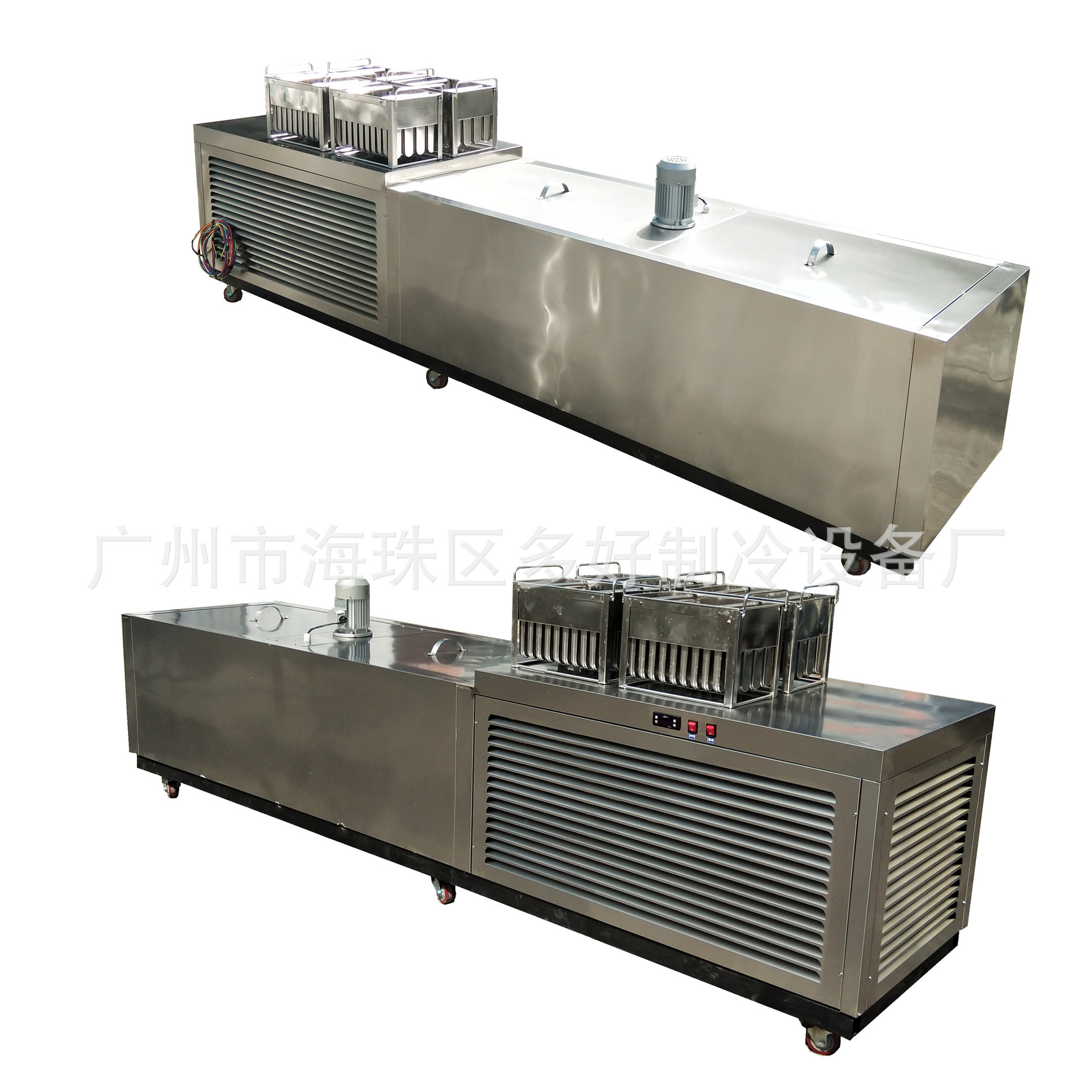 厂家直销 商用八模冰棒机 新款8模雪糕机 日产24000冰棍机