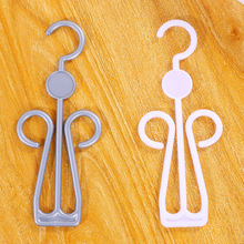 超市棉拖鞋展示凉鞋勾塑料鞋钩加厚折不断挂钩拖鞋挂钩晾晒鞋架子