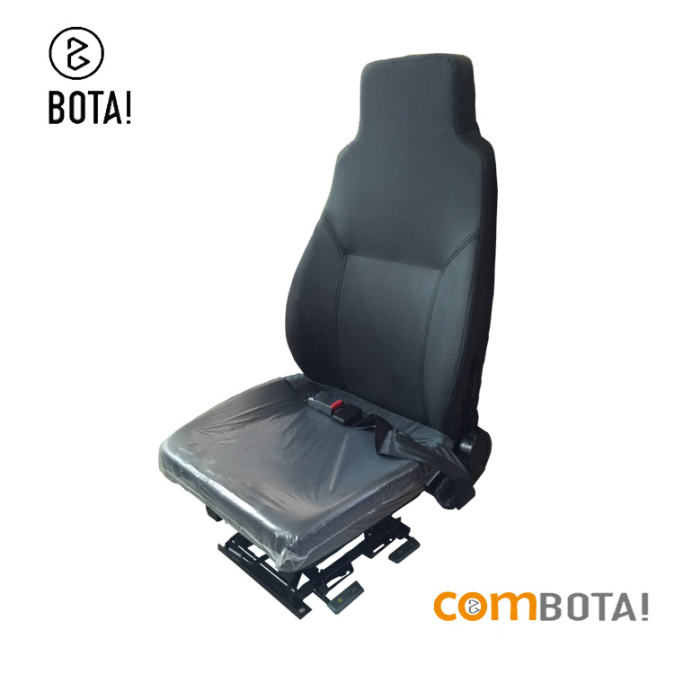 Grúa de ingeniería de camiones pesados que agudiza simple no amortiguador grúa tela de cuero coche minero Botai asiento