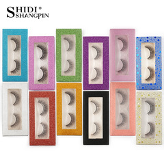 假睫毛包裝盒1對裝空彩盒磨砂盒子 水貂毛盒子眼睫毛廠家直銷