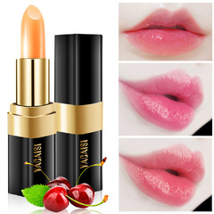 Yacaisi Red Cherry Healthy Lipstick Warm-Changing Lipstick Waterproof Long-lasting Makeup Color-Developing Moisturizing Color-Changing Paste Makeup