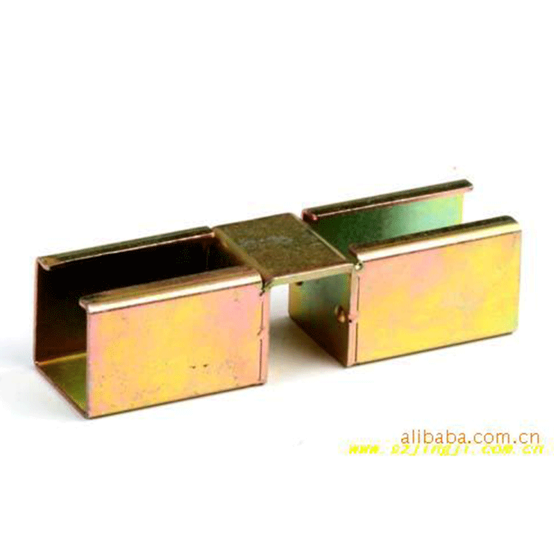 深圳铝型材流利条滑轨过桥接头 连接配件滑轨