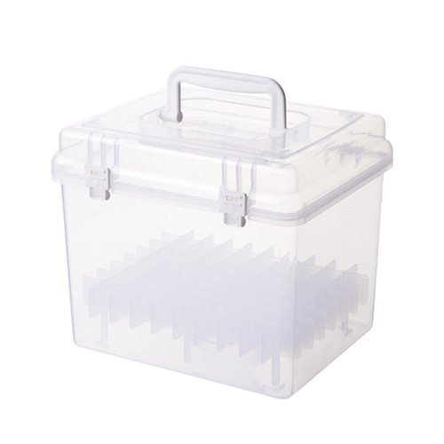 Marker base box, 48 colors and 80 colors stationery storage box, transparent box, portable marker storage box