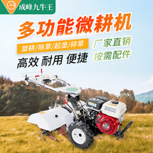 成峰农机小型微耕机手扶旋耕机开沟施肥回填起垄耕地机微耕机