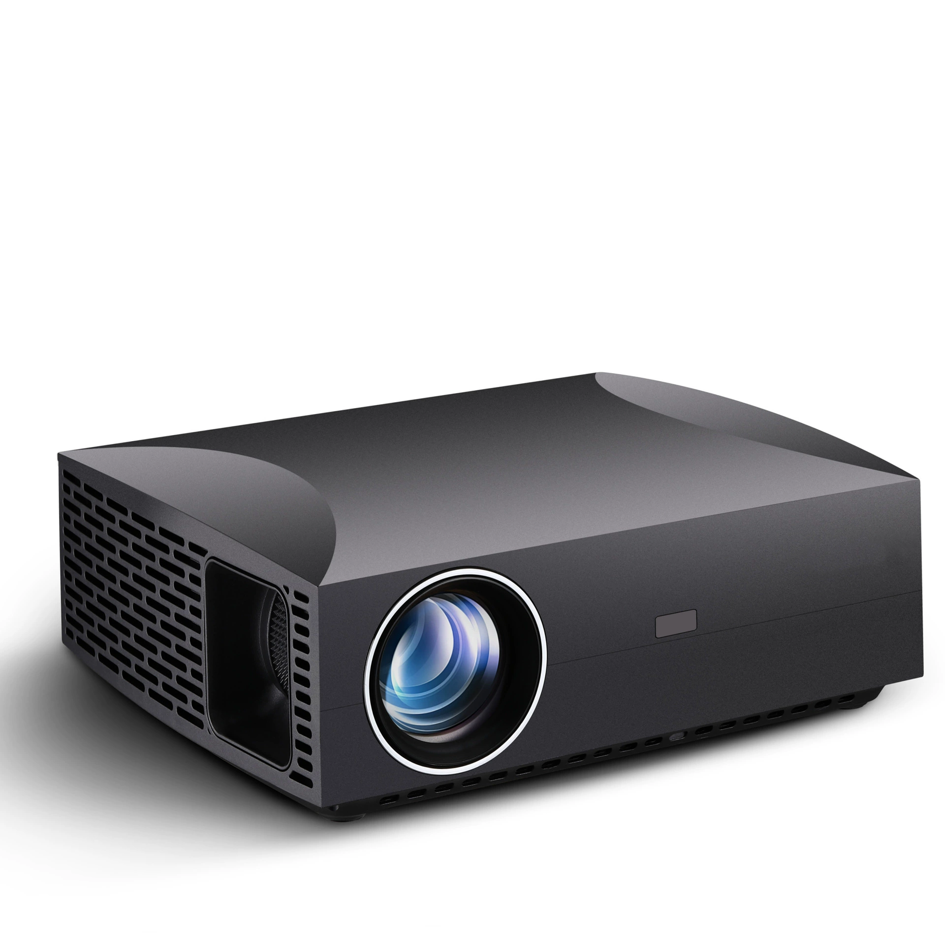HiBeamer Full HD 1080p LED проектор домашний кинотеатр 300-дюймовый гигантский экран Wi‑Fi проекция на телефон