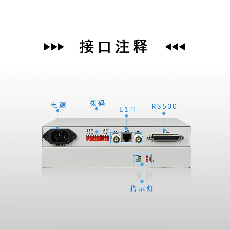 [Преобразователь E1RS530 не-фрейм 75 евро/120 евро 2M10/100M Ethernet]