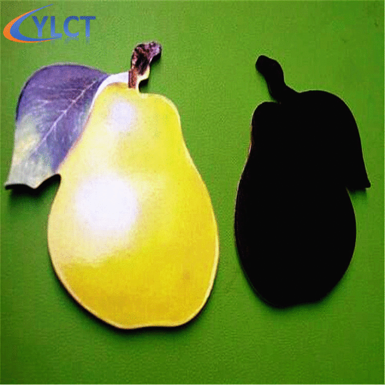 量大从优小圆形软磁片磁石片橡胶磁表彩色图案磁铁片0.3-1mm厚