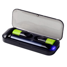 适用悦刻relx便携盒紫外线消毒雾化电子烟充电器悦客烟弹收纳仓盒
