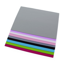 跨境亞馬孫歐式純色防滑防水28x21cm硅膠餐墊杯墊可做寫字墊用