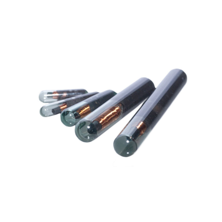 创新佳供应125KHz低频1.25*7MM小尺寸RFID注入式宠物管理标签