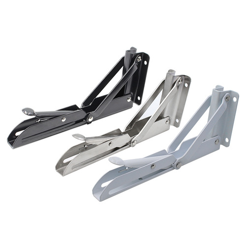 Jinrongda thickened folding movable triangle bracket support frame K-shaped shelf storage bracket spring nine-ratio bracket