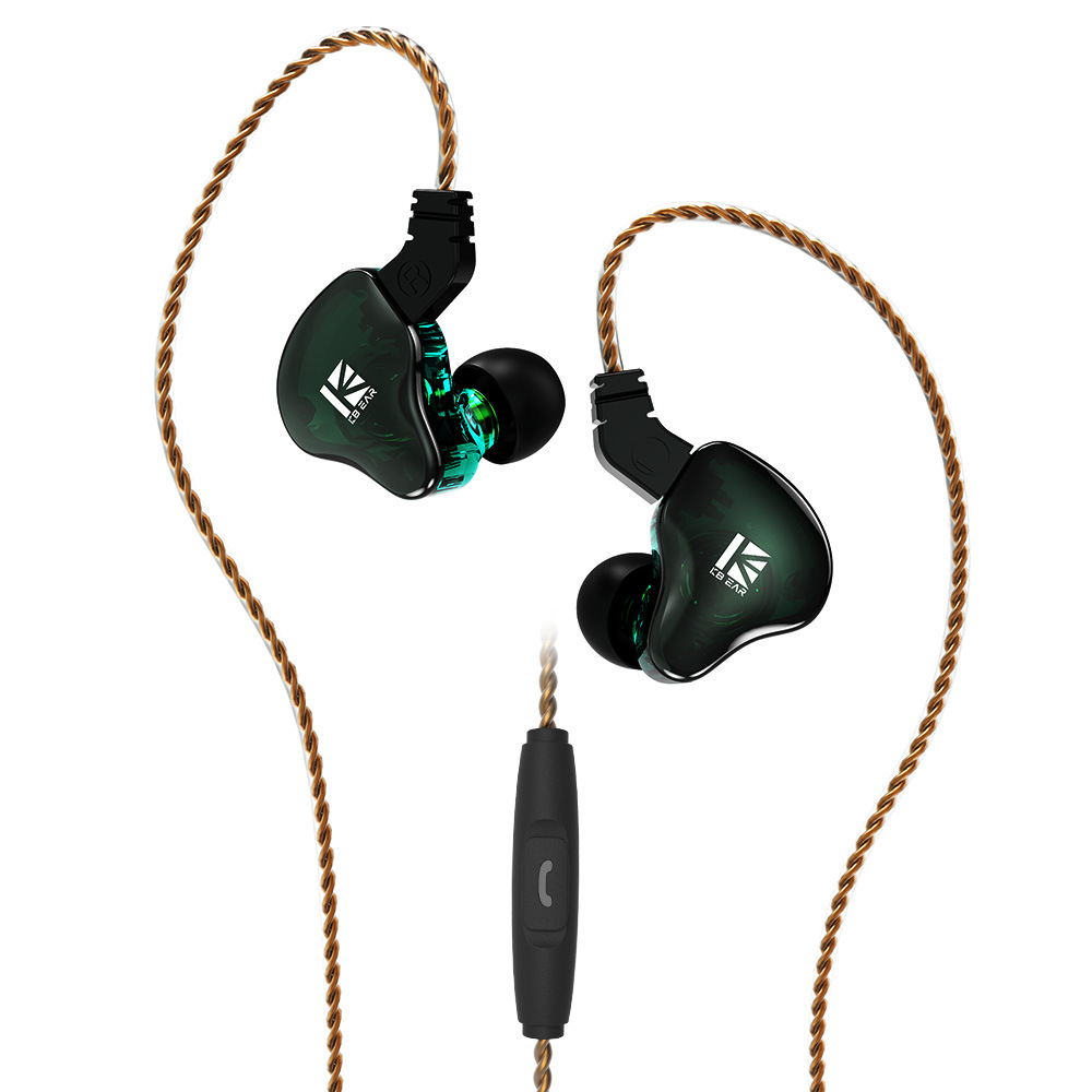 KBEAR KS2 Hybrid HIFI Musik In-Ear Kopfhörer, für Computer, Mobiltelefon, Gaming, PUBG, USB-C - 9
