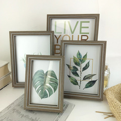 立體創意相框擺台67810寸畫框牆畫婚紗影樓美甲展示拼圖相框