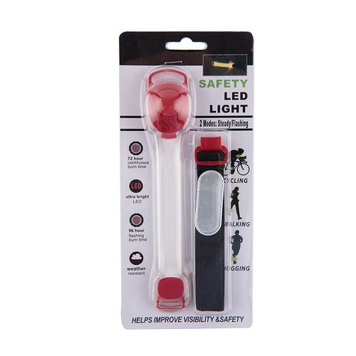 Cross-border manufacturer LED light-emitting armband light-emitting bracelet wristband night running outdoor sports armband supply