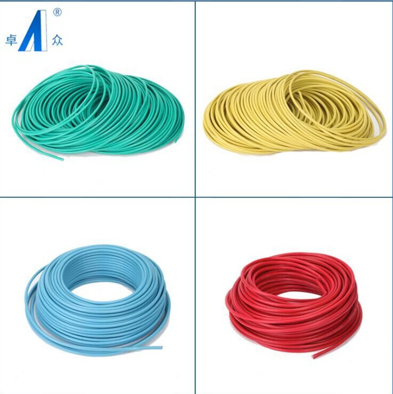 上海卓众电线电缆RV0.3单芯软线 国标现货批 铜芯导线 阻燃塑铜线