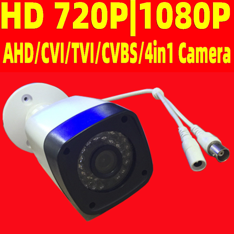 AHD / CVI / TVI / CVBS 4in1CCTVCameraHD720P1080P cámara coaxial