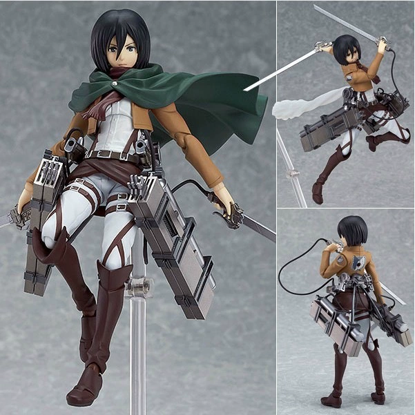 Фигура актёр (Figma 213 / 207 / 203) — Attack on the Giant, подвижные суставы, ~19 см