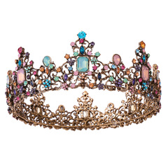 New Arrival Baroque Bridal Vintage Luxury Black Large Round Crown – Birthday & Wedding Hair Accessories, Queen-Style Headpiece