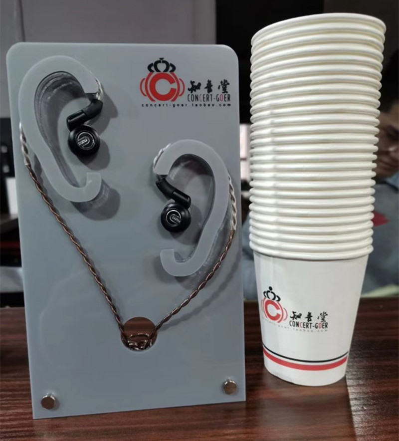 厂家直供亚克力耳塞展示架耳麦展示架小耳机展示挂架批发现货