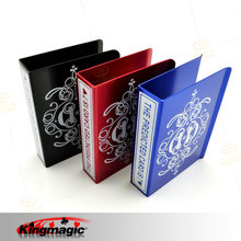 不锈钢牌夹 铝制扑克保护夹 金属扑克夹 King Magic 扑克魔术道具