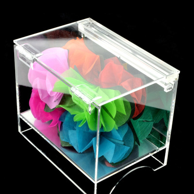 G0226 Transparent color box Empty-handed A group King Magic stage Magic prop