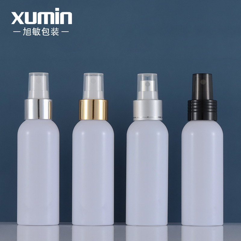 旭敏包装 化妆水塑料瓶100ml细雾喷雾瓶 pet分装瓶爽肤水瓶子现货