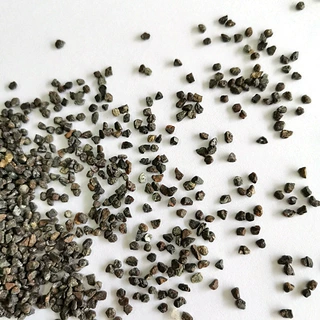 污水滤池过滤黑色石榴石滤料0.4-0.8mm 15312133044