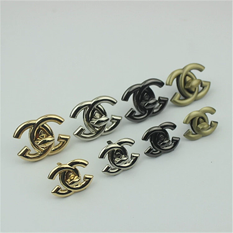 Камера аппаратных аксессуаров блокировки/аппаратных блокировки мешок аппаратных аксессуаров Замок Золотой Металл твист блокировки переключатель блокировки вилка пряжки