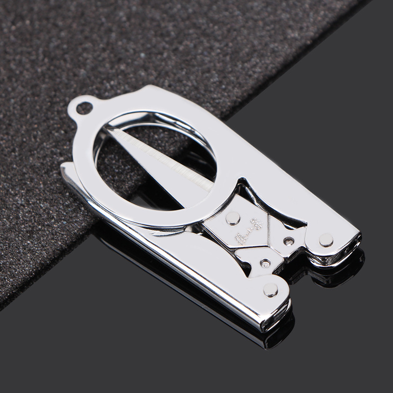 Scissors folding travel scissors convenient scissors folding scissors fishing scissors nail keychain scissors