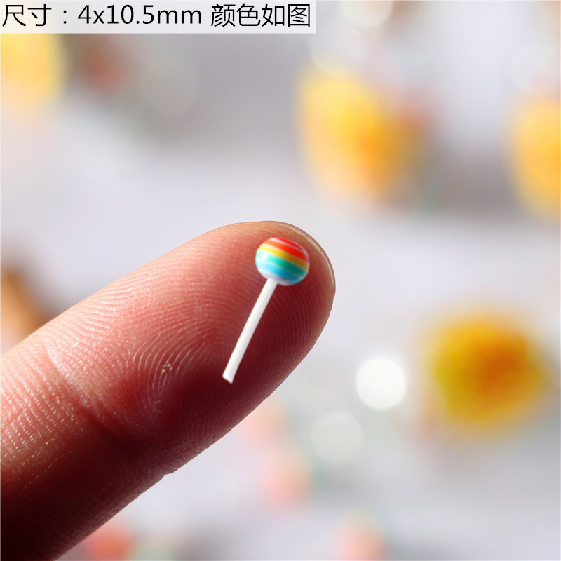 Dollhouse casa de muñecas miniatura cocina alimentos y juego modelo tiro props mini conservas Lollipop DIY joyería