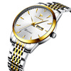 Swiss watch, calendar, quartz watches, waterproof men's watch stainless steel