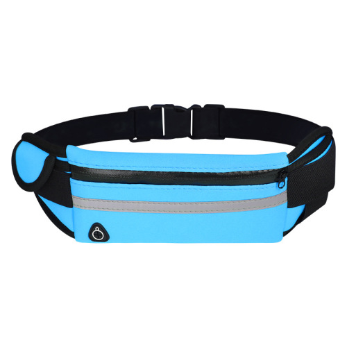 Outdoor running waist bag waterproof invisible water bottle waist bag for men and women multifunctional fitness sports mobile phone waist bag large capacity
