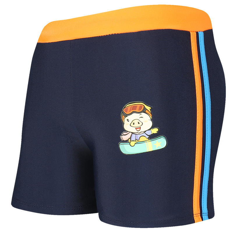 Bañador para niños dibujos animados lindo medio y grandes niños bañador para niños vacaciones para niños Parque acuático Boxer natación shorts