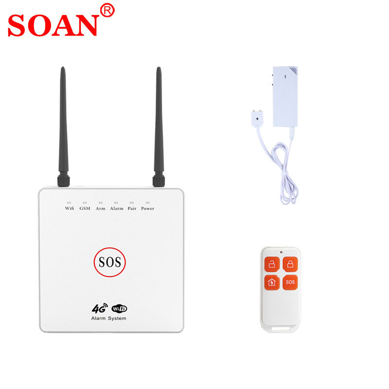 涂鸦APP机房水浸报警器wifi水族馆养殖场漏水停电断电报警器