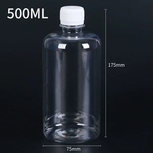 Пластиковая бутылка 500 мл PET прозрачная с дозатором