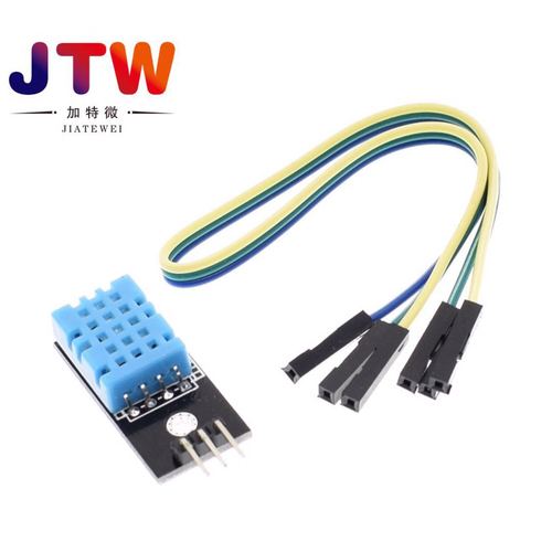 DHT11 temperature module, humidity module, humidity and temperature module, DHT11 sensor (with DuPont wires)