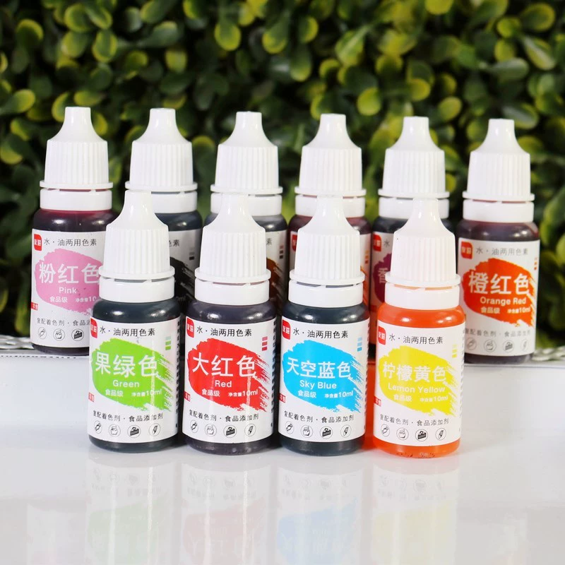 Пищевой краситель матовое печенье Macaron Color Cream Радужное украшение торта Пищевые ингредиенты для выпечки Детский эксперимент