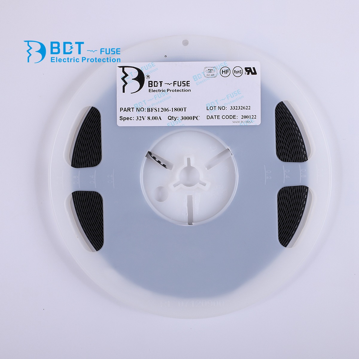 BDT宝电通科1206贴片熔断保险丝1206 8A 24V32V63V BFS1206-1800T