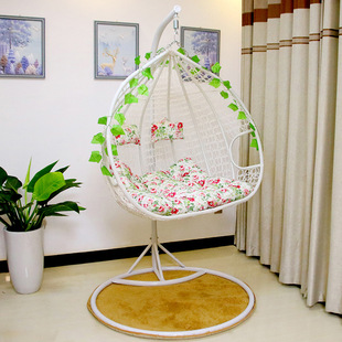 Hanging Basket Rattan Chair Adult Indoor Swing Double Balcony Household Internet-famous Economical Diaolan Chair Single Hanging Chair