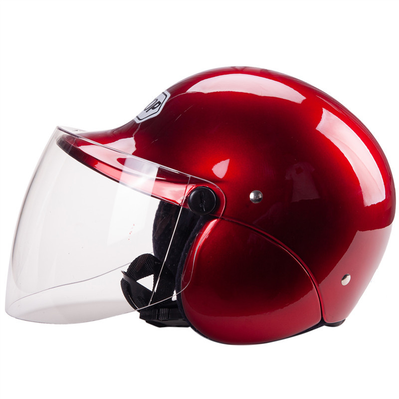 Kask motocyklowy w stylu czapki baseballowej Kask do pojazdu elektrycznego_voghion.com