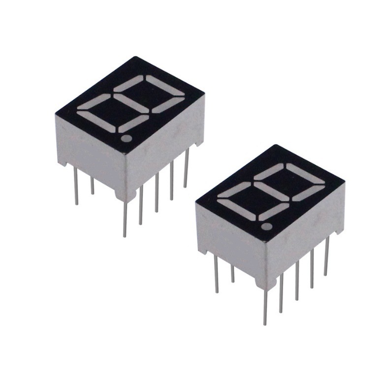 星希兰0.39英寸625-630nm红色1位数码管LED发光二极管